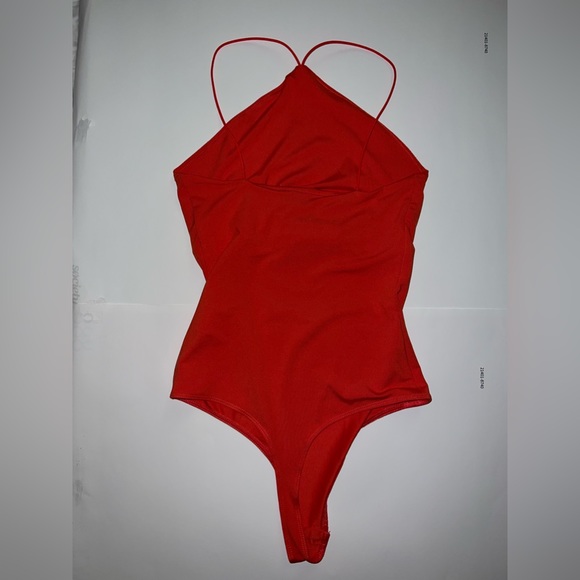 Red Body Suit - Picture 2 of 3